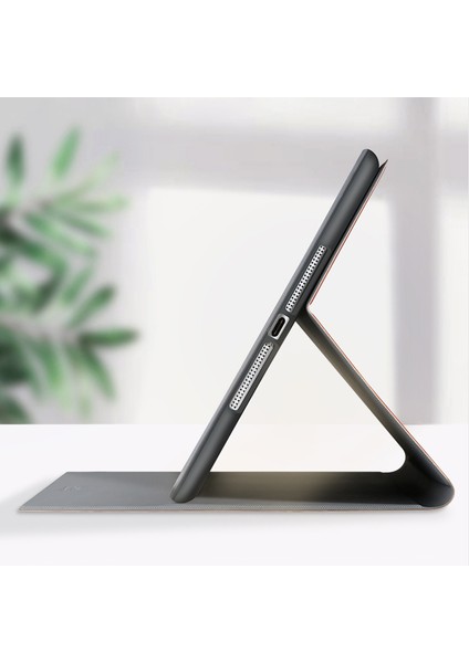 iPad Pro 13 (2024) Otomatik Uyku uyandırma Deri Standlı Tablet Kılıfı (Yurt Dışından)