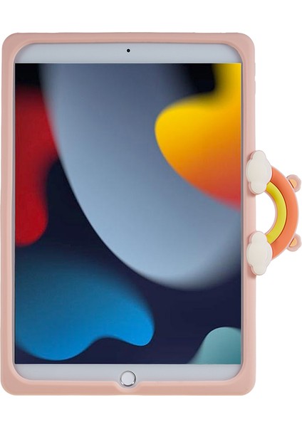 iPad 10.2 (2019 2020 2021) Pc Silikon Karikatür Ayı Standı Tablet Kılıfı (Yurt Dışından) modelleri