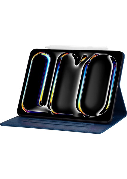 iPad Pro 12 9 Inç (2018 2020 2021 2022) Kart Yuvası Iş Deri Tablet Kılıfı (Yurt Dışından)