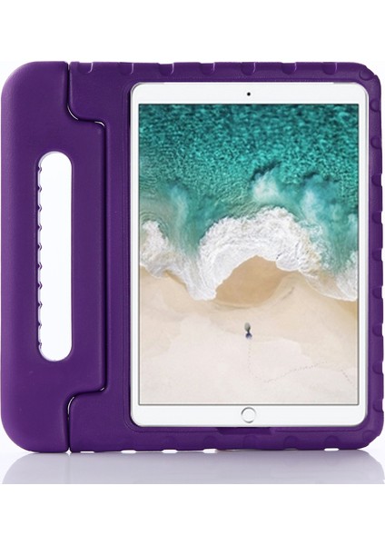 iPad 10.2 (2019 2020 2021) Standı Çocuklar Güvenli Sap Eva Köpük Tablet Kılıfı (Yurt Dışından) modelleri