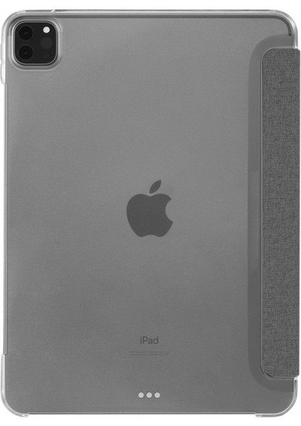 Üç Katlı Stand Pu Deri Flip Case iPad Pro 11 Inç (2021) Tablet Kılıfı (Yurt Dışından)