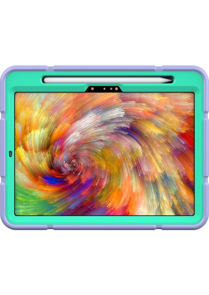 iPad Pro 11 (2024) M4 Standı Pc Tpu Koruyucu Kalem Yuvası Nane i Tablet Kılıfı (Yurt Dışından)