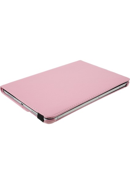 iPad Air 11 (2024) PRO 11 Inç (2022 2021 2020 2018) Elastik Bantlı Litchi Cilt Standı Tablet Kılıfı (Yurt Dışından)