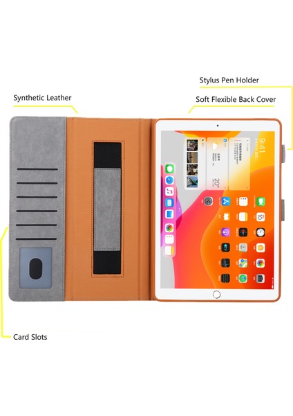 Ipadpro 11 Inç (2022 2021 2020 2018) Flip Deri Cüzdan Kabuğu Tablet Kılıfı (Yurt Dışından)