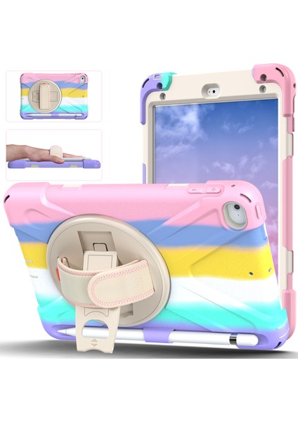 Iyi Korumalı Pc Silikon iPad Mini 4 (2019) Döner Tekme Standlı 7 9 Inç Tablet Kılıfı (Yurt Dışından) modelleri