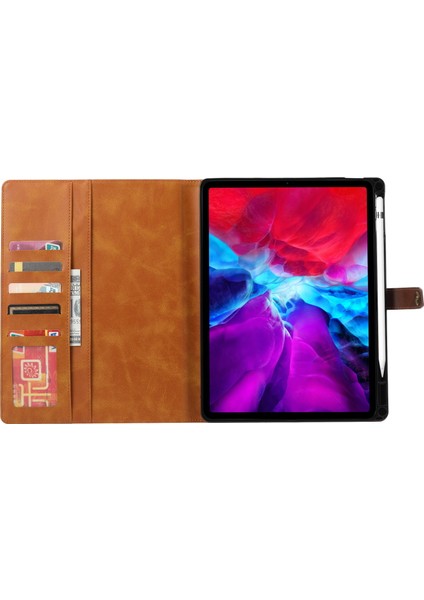 Pu Deri Cüzdan Standı iPad Air 13 (2024) Kalem Yuvası Tamlı Tablet Kılıfı (Yurt Dışından) indirimleri
