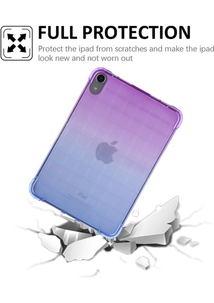 Yumuşak Tpu Gradyan Arka iPad Mini (2021) Tablet Kılıfı (Yurt Dışından)