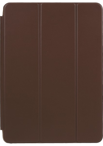 Üç Katlı Stand iPad Air 2 Coffee Akıllı Deri Tablet Kılıfı (Yurt Dışından)