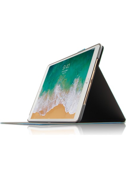Baskı Geyik ve Alıntı Pu Deri Standlı iPad Air 10.5 (2019) Tablet Kılıfı (Yurt Dışından) fiyatları