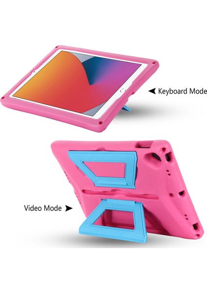 iPad 10.2 (2020 2019 2021) Omuz Askılı Taşınabilir Tutma Standı Tamı Eva Pc Tablet Kılıfı (Yurt Dışından) fiyatları