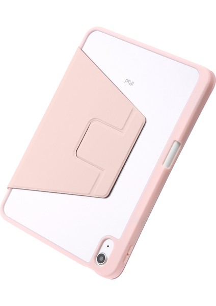 iPad 10.9 (2022) Koruyucu Çizilmez Pu Deri Tpu Akrilik Üçe Katlanmış Otomatik Uyandırma uyku Döner Stand Düşmeye Dayanıklı Tablet Kılıfı (Yurt Dışından) modelleri