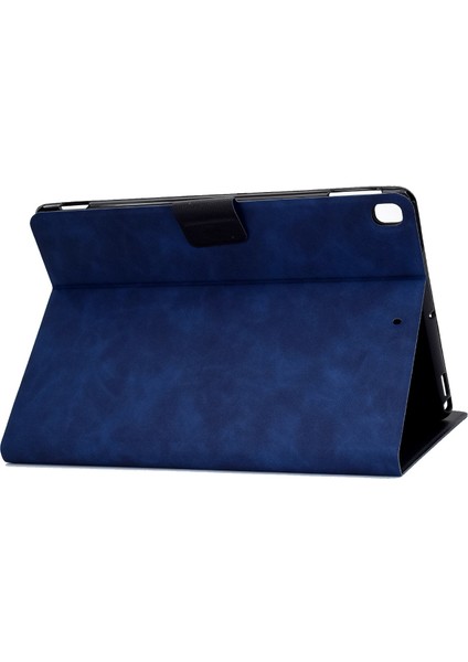 iPad 10.2 (2019 2020) Buzağı Dokulu Deri Kart Tutucu Ayarlanabilir Stand Koruyucu Tablet Kılıfı (Yurt Dışından) fırsatları