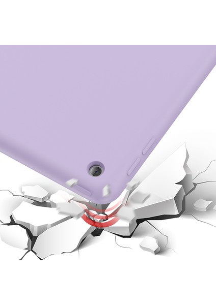 Sıvı Silikon Pc Koruyucu iPad 10.2 (2020 2019) TURUNCU Tablet Kılıfı (Yurt Dışından)