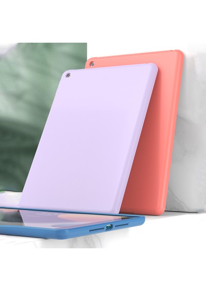 Sıvı Silikon Pc Koruyucu iPad 10.2 (2020 2019) TURUNCU Tablet Kılıfı (Yurt Dışından)