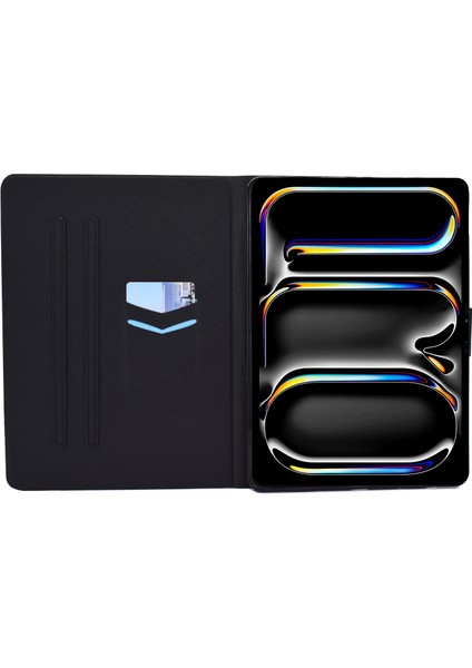 A1 iPad Pro 11 (2024) Kart Tutucu Standı Deri Kedi ve Kaplan Tablet Kılıfı (Yurt Dışından) fiyatları