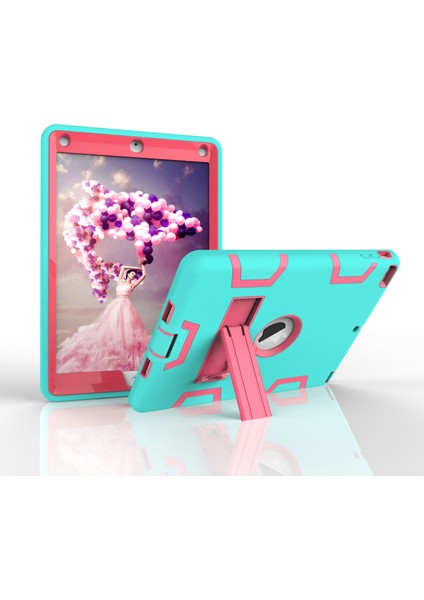 Ar Defender Standı Pc Silikon Koruyucu iPad Air rose Tablet Kılıfı (Yurt Dışından)