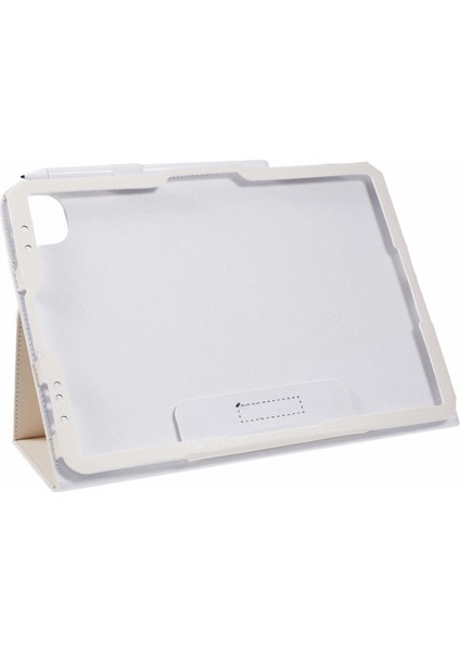 iPad Air 13 (2024) Ikiye Katlanmış Stand Pu Deri Litchi Doku Tablet Kılıfı (Yurt Dışından) indirimleri