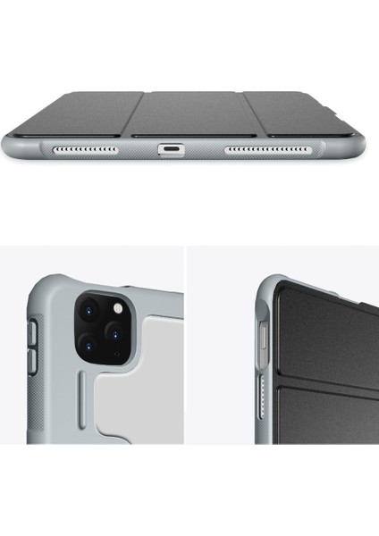 iPad Pro Deri Kabuğu 11 Inç (2021) Kalem Yuvalı Standı Tablet Kılıfı (Yurt Dışından) indirimleri