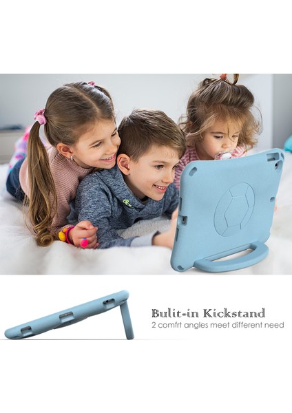 iPad 10.2 (2019 2020 2021) stand'lı Sert Tablet Kılıfı (Yurt Dışından)