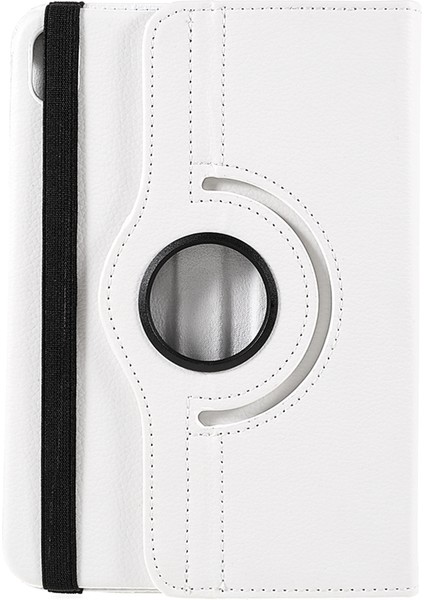 360 Derece Dönebilen Stand Litchi Doku Deri Koruyucu iPad Mini 6 (2021) Tablet Kılıfı (Yurt Dışından) fırsatları