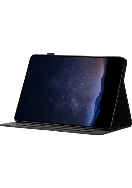 iPad 10.9 (2022) Petek Baskılı Kart Yuvalı Deri Tablet Kılıfı (Yurt Dışından)