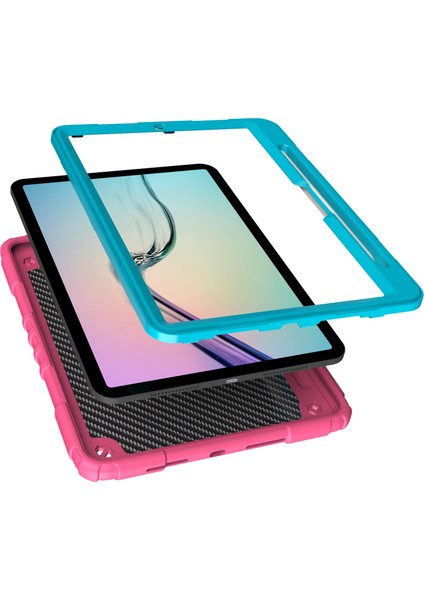 iPad Pro 11 (2024) M4 Standı Tpu Pc ile Kalem Tutucu Fidget Oyuncaklar Tablet Kılıfı (Yurt Dışından)