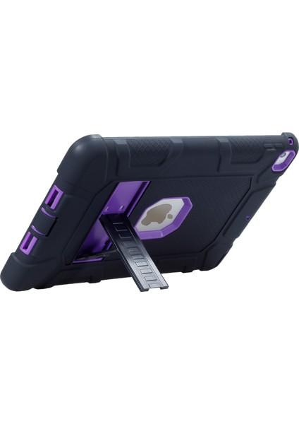 Ar Defender Standı Pc Silikon Hibrit iPad 9.7 (2018 2017) SIYAH Tablet Kılıfı (Yurt Dışından) indirimleri