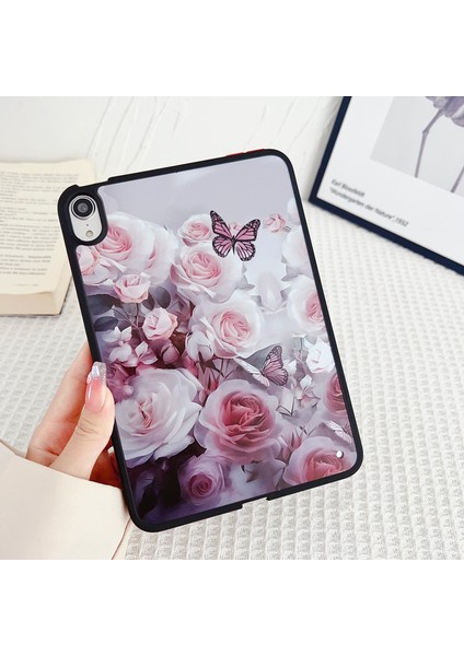 iPad Mini (2021) Ten Dokunuşlu Desen Baskı Tablet Kılıfı (Yurt Dışından)
