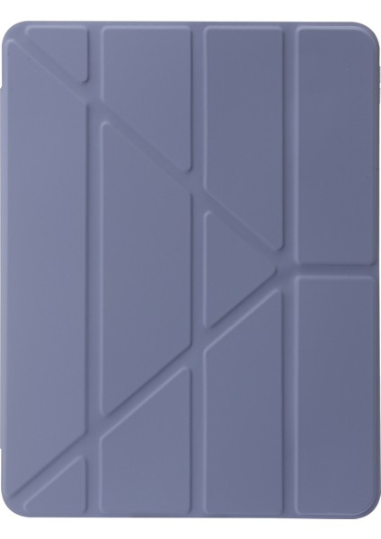iPad Pro 12.9 (2022 2021 2020 2018) Origami Üç Katlı Stand Pu Deri Akrilik Tablet Kılıfı (Yurt Dışından) indirimleri