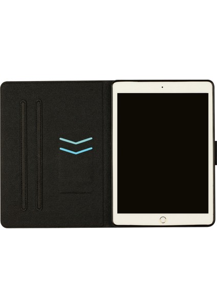 iPad 9 7 Inç (2018 2017) Standlı Kart Tutucu Mermer Desenli Pu Deri Otomatik Uyandırma uyku Ekleme Mermeri Tablet Kılıfı (Yurt Dışından)