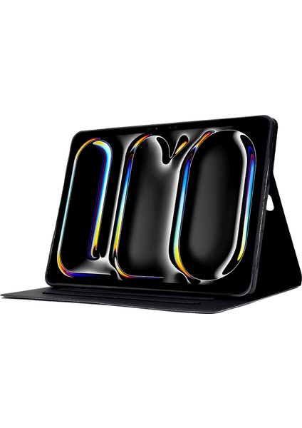 iPad Pro 11 (2024) Desenli Deri Koruyucu Otomatik Uyku uyandırma Kafatası Tablet Kılıfı (Yurt Dışından) modelleri