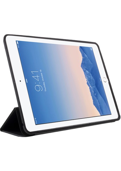 iPad Air 2 Akıllı Deri Üç Katlı Stand Tablet Kılıfı (Yurt Dışından) fırsatları