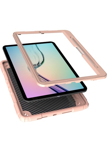 iPad Pro 11 (2024) M4 Standı Tpu Pc Kalem Tutucu Fidget Oyuncaklar Tablet Kılıfı (Yurt Dışından)