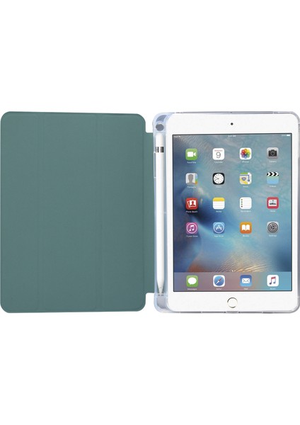 Cilt Duygusu Üç Katlı Stand Deri Tpu Koruma iPad Mini Kalem Yuvası (2019) 7 9 Inç mini 4 Tablet Kılıfı (Yurt Dışından) modelleri
