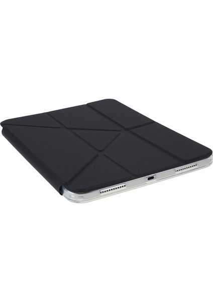 iPad 10.9 (2022) Pu Deri Origami Standı Folyo Çıkarılabilir Kalem Tutucu Tablet Kılıfı (Yurt Dışından)