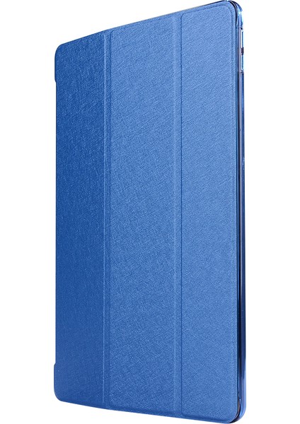 Üç Katlı Stand Akıllı Deri Ipek Doku iPad Air 10.5 (2019) PRO 10.5 (2017) Tablet Kılıfı (Yurt Dışından)