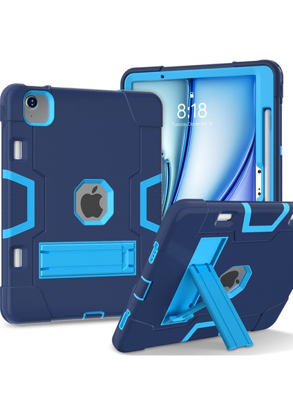iPad Air 11 (2024) Silikon Pc stand Lacivert Tablet Kılıfı (Yurt Dışından) fiyatları