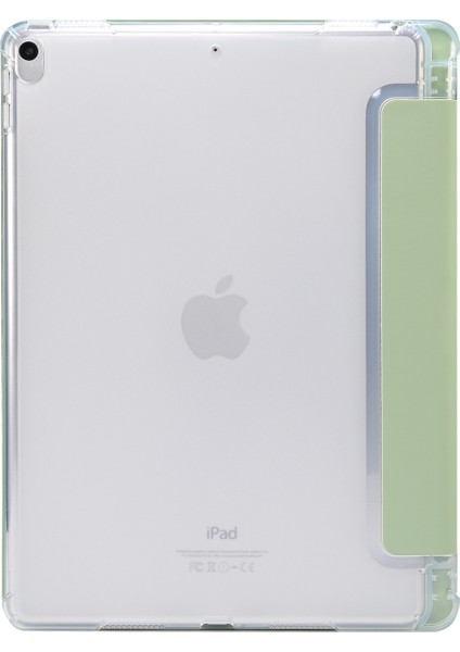 Cilt Duygusu Üç Katlı Stand Deri Tpu iPad Air 10.5 Inç (2019) Kalem Yuvası ile Tablet Kılıfı (Yurt Dışından) fiyatları
