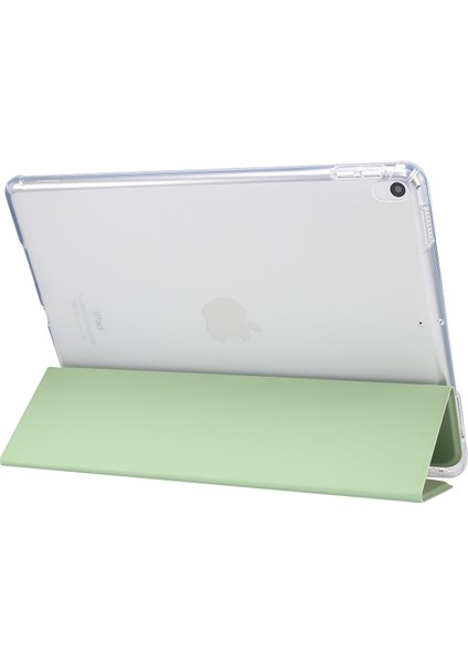 Cilt Duygusu Üç Katlı Stand Deri Tpu iPad Air 10.5 Inç (2019) Kalem Yuvası ile Tablet Kılıfı (Yurt Dışından) fırsatları