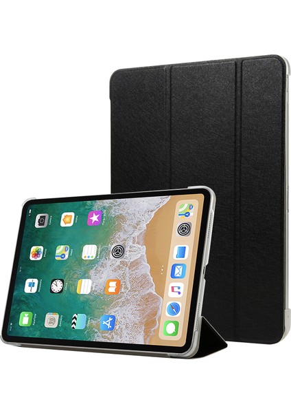 iPad Pro 11 Inç (2018) Üç Katlı Standlı Deri Akıllı Tablet Kılıfı (Yurt Dışından)