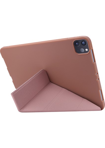 iPad Pro 11 Inç (2020 2022 2021) Origami Standlı Deri Akıllı Tablet Kılıfı (Yurt Dışından) modelleri