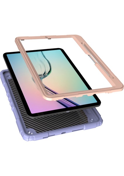 iPad Pro 11 (2024) M4 Standı Tpu Pc Kalem Tutucu Fidget Oyuncaklar Tablet Kılıfı (Yurt Dışından)