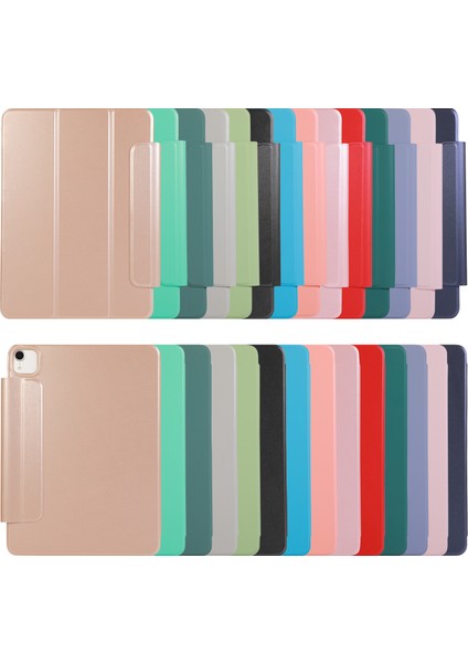 iPad Pro 11 Inç (2022 2020 2021) IPAD Air (2020) AIR (2022) SIYAH Otomatik Emmeli Dayanıklı Deri Tablet Kılıfı (Yurt Dışından) fırsatları