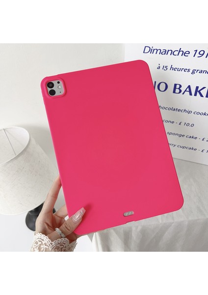 iPad Pro 11 (2024) Cilt Dokunuşu Yumuşak Tpu Koruyucu Tablet Kılıfı (Yurt Dışından)