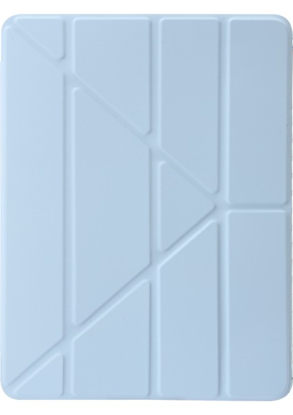 iPad Air (2013) AIR 2 Deri Akrilik Origami Üç Katlı Stand Tablet Kılıfı (Yurt Dışından) indirimleri
