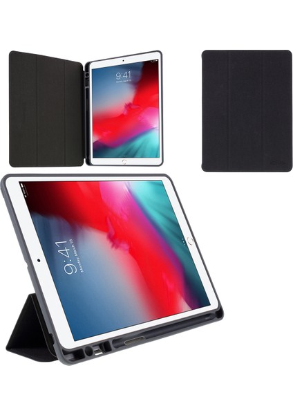 Otomatik Uyandırma Uyku Standı iPad 10.2 (2019 2020 2021) Akıllı Deri Tablet Kılıfı (Yurt Dışından)