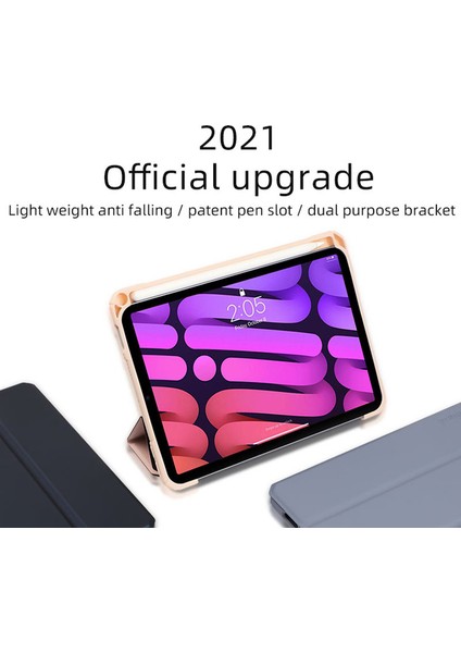 Hafif Pc Tpu iPad Mini (2021) Kalem Tutuculu Taşınabilir Koruyucu Tablet Kılıfı (Yurt Dışından)