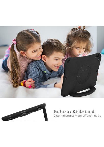 iPad 10.2 (2019 2020 2021) stand'lı Sert Tablet Kılıfı (Yurt Dışından)