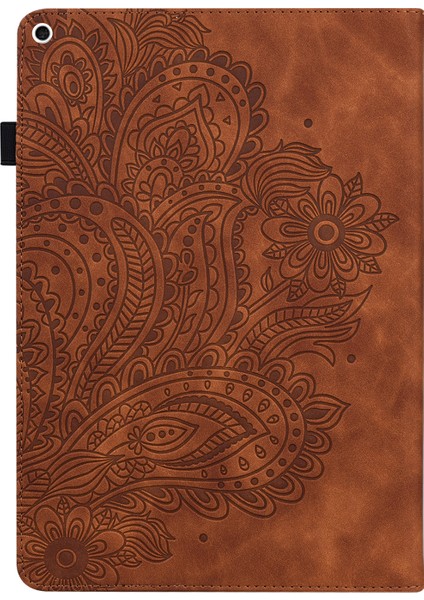 Baskılı Tavuskuşu Çiçek Desenli Deri Koruyucu 9 7 Inç (2017 2018) Cüzdan Standı Tablet Kılıfı (Yurt Dışından) fiyatları