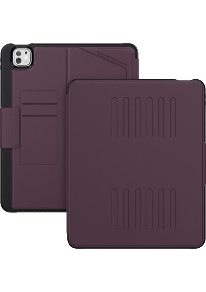 iPad Pro 13 (2024) Pc Tpu Pu U Şeklinde Kart Yuvalı Stand Tablet Kılıfı (Yurt Dışından) modelleri